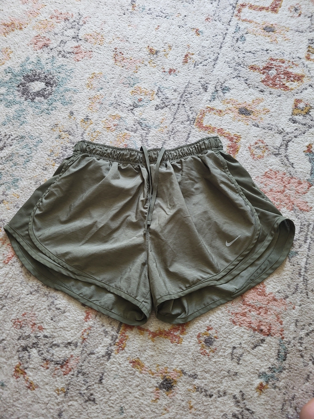 Nike Dri-Fit Olive Performance Women's Athletic Shorts